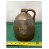 Salt Glazed Ovoid Stoneware Jug