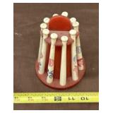 Louisville Slugger Mini Baseball Bat Display Coin