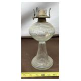 Clear Glass Oil or Kerosene Lamp made by DABS in