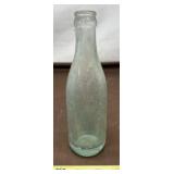Straight-Sided Aqua Glass Coca-Cola Bottle Terre
