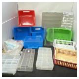 Plastic Storage Containers and Baskets