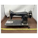 Black Cast-Iron Rockford Sewing Machine