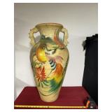 Mexican Floor Urn Measures 29 inches Tall. It has