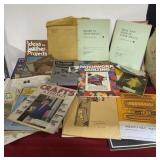 Wood Working, Leather, 4-H and All Craft Books