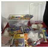Tote with Lid and All Craft Kits and Supplies