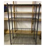 Wire Rack measures 35 inches wide x 14 deep x 55