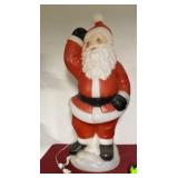 40 inch Tall Santa General Plastics Plugged in