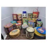 Collectible Metal Advertising Tins