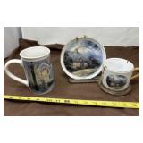 Thomas Kinkade "Moonlight Cottage" Teacup and