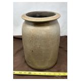 Antique Salt-Glazed Stoneware Crock