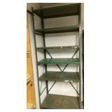 Heavy Duty Metal Rack measures 36 inches wide x