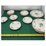 Household Institute Priscilla Pattern Bowls,
