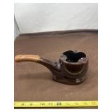 Ceramic Pipe-Shaped Novelty Decor Piece