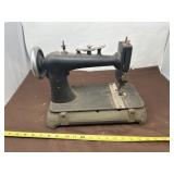 Black Cast-Iron Brunswick Jr. Portable Sewing