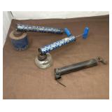 Three Vintage Hand-Pump Sprayers and Dusters
