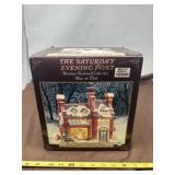 Saturday Night Post Hand Painted Porcelain House