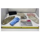 Womens Gloves and Clutch Bags
