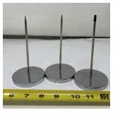 Stainless Receipt Desk Holders