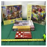 New Puzzles in Sealed Boxes and Dominoes