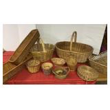 Baskets Including Planter Lined Baskets