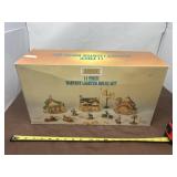 11 Piece Harvest Lighted House Set