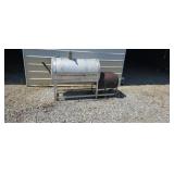 Custom made Barbecue Grill mostly Aluminum