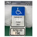 12 x 24 Handicap Parking Sign