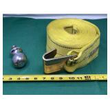 2 inch Ball without Nut and Semi Trailer Strap