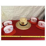 Jï¿½egermeister Straw Hat and BJK Thoroughbreds