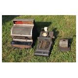 Old Cash Register Adding Machine Check Protector