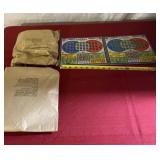 Vintage Pull Tab Boards and Pull Tabs