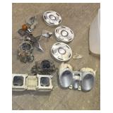 Miscellaneous Car and Motorcycle Parts with Tote