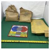 Vintage Pull Tabs and Bingo Baseball Punch Board