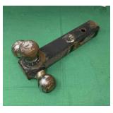 Receiver Hitch With Three  Size Balls
