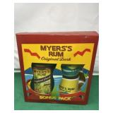 New Myers Dark Rum and Cup Set