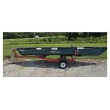 Sun Dolphin Scout SS 14-foot Green Canoe, Square