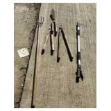 Yard Trimmers, Rake, and Extended Handle