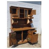 Oak Hoosier Style Baker