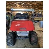 EZ-GO Electric Golf Cart with Led Light Strip,