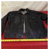Black Denim Jï¿½egermeister X Large Jacket (needs