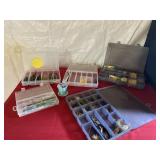 Plastic Fishing Containers With Contents