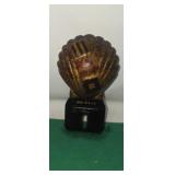 Antique Shell Oil License Plate Topper