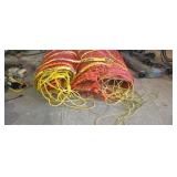 Large Quantity of Caution Safety Fence