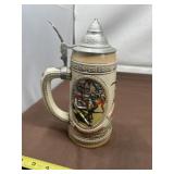 vintage Budweiser Anheuser-Busch Lidded Beer