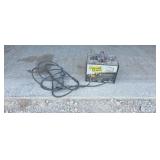 Battery charger for electric golf cart works
