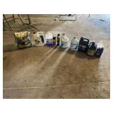 Oil, Bleach, Round Up and all on Concrete.