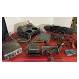 Speakers, CB Radios and Hand Held Mics with Tote