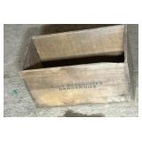 Trojan Powder Wooden Box