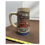 Vintage 1987 Budweiser Clydesdale Beer Stein