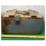 Wood Ammo Box Measures 10 x 17